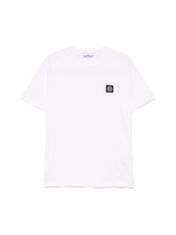 T-shirt with logo patch on the chest