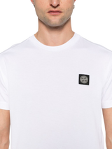 T-shirt with logo patch on the chest