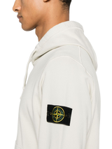 Hoodie with compass patch 