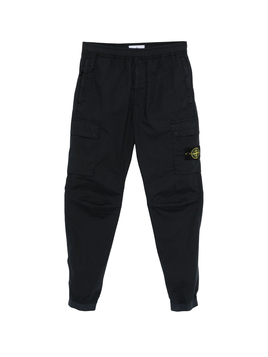 jogging pants with patch pockets 