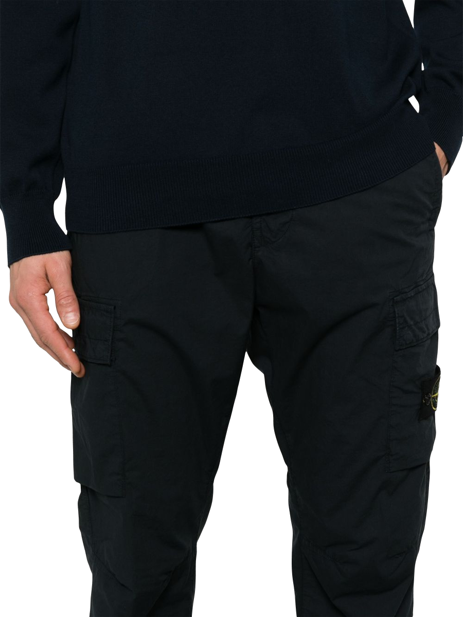 jogging pants with patch pockets 