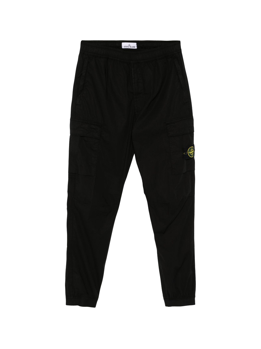 jogging pants with patch pockets 