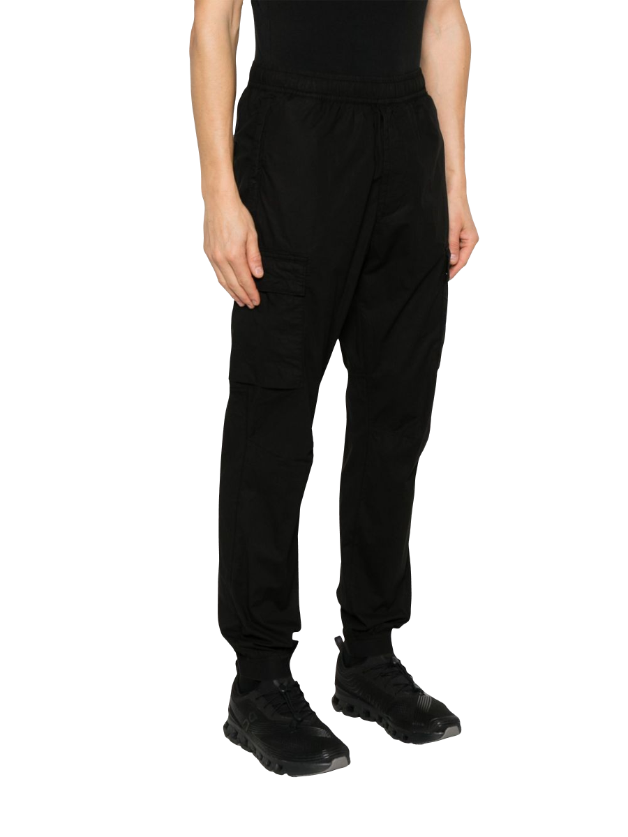 jogging pants with patch pockets 