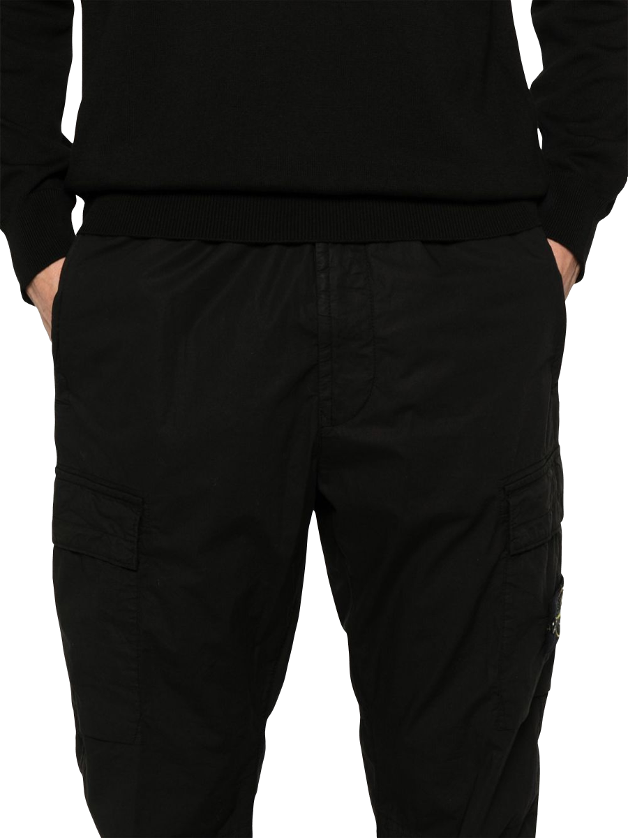 jogging pants with patch pockets 