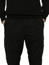 jogging pants with patch pockets 