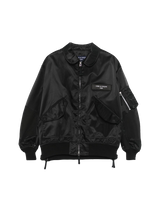 Bomberjacke mit Logo-Patch