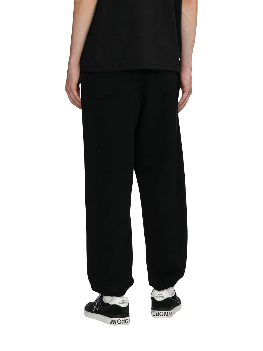 jogging pants with logo print