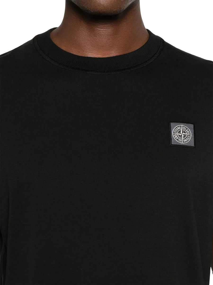 T-Shirt mit Kompass-Patch