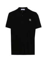 Poloshirt mit Kompass-Patch