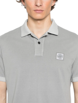 Poloshirt mit Kompass-Patch