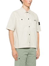 Overshirt mit Logo-Patch