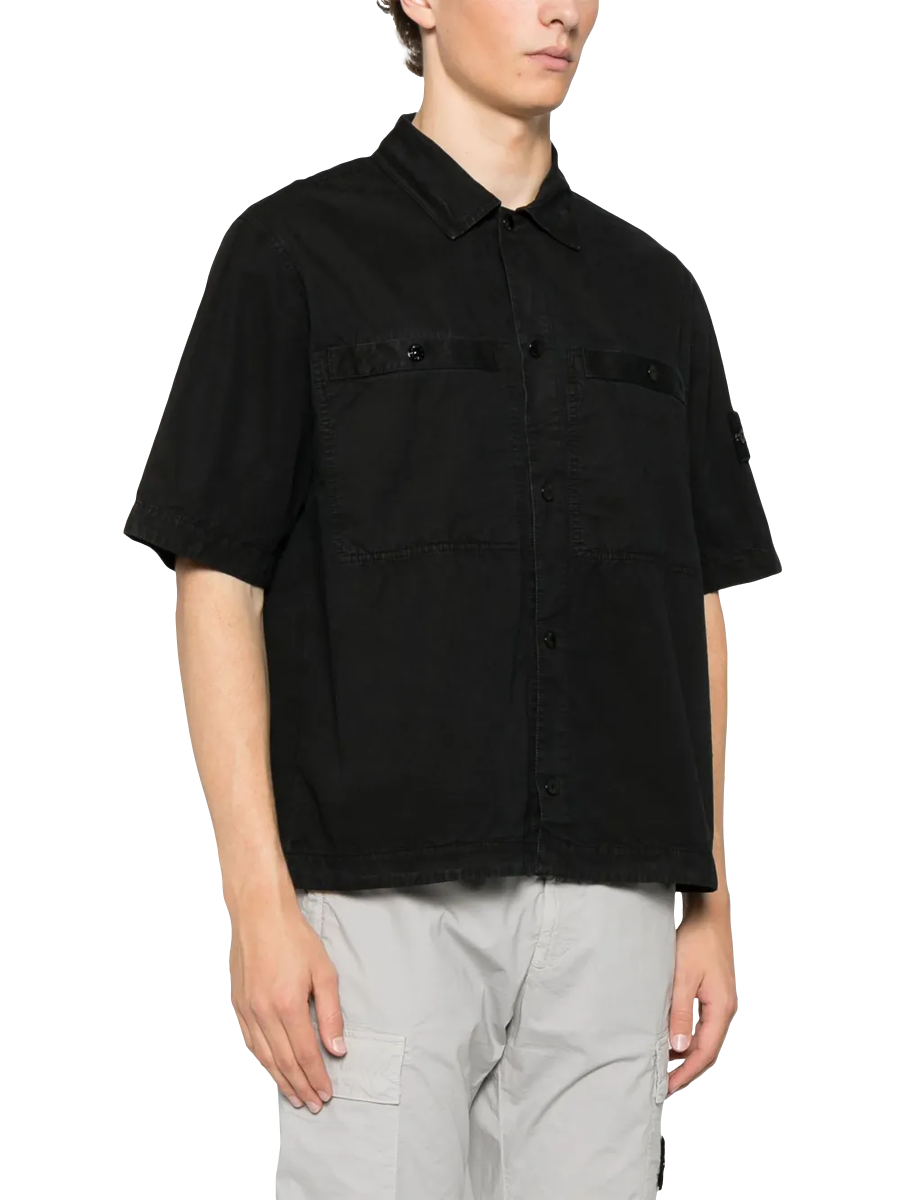 Overshirt mit Kompass-Patch