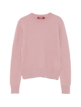 Rosaner Kaschmirpullover Ellade