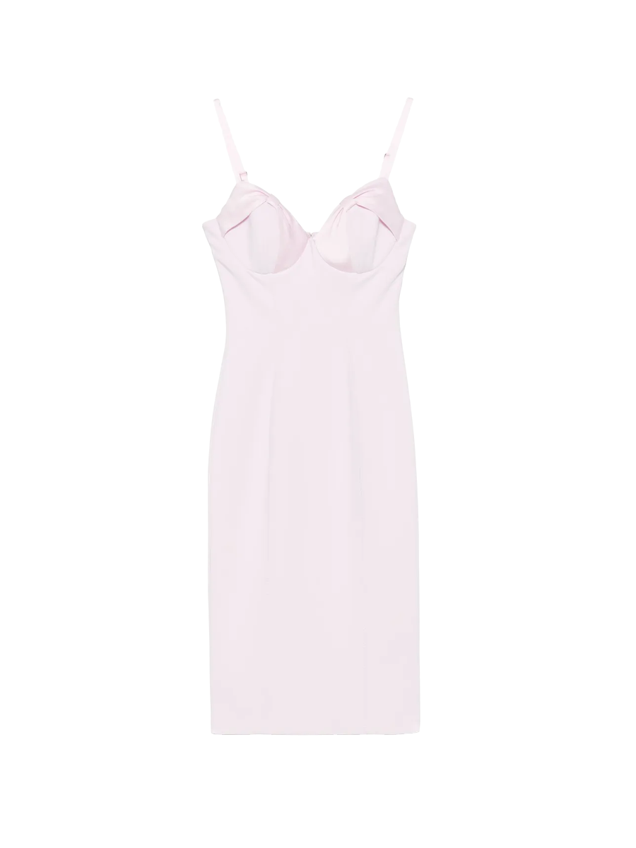 Krepp-Midikleid