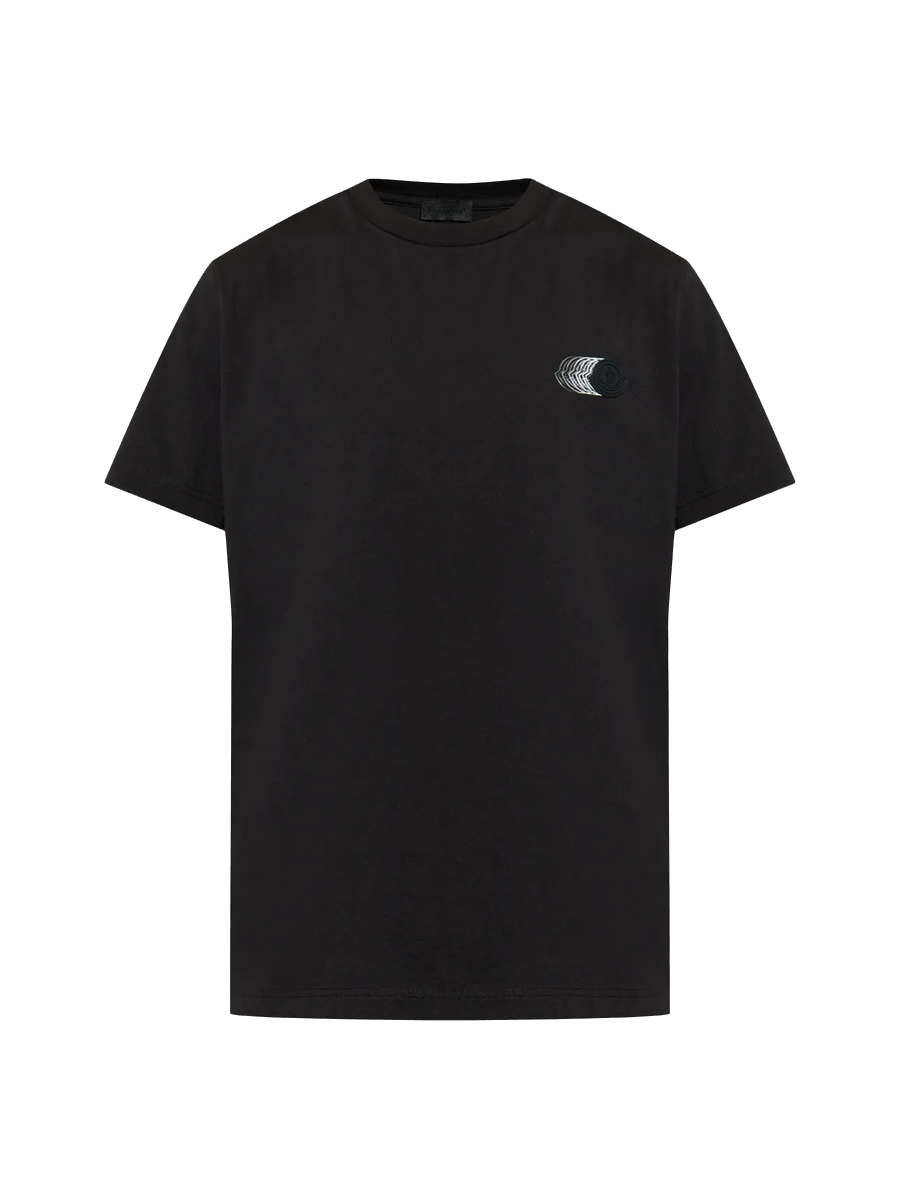 T-Shirt mit Logo Patch