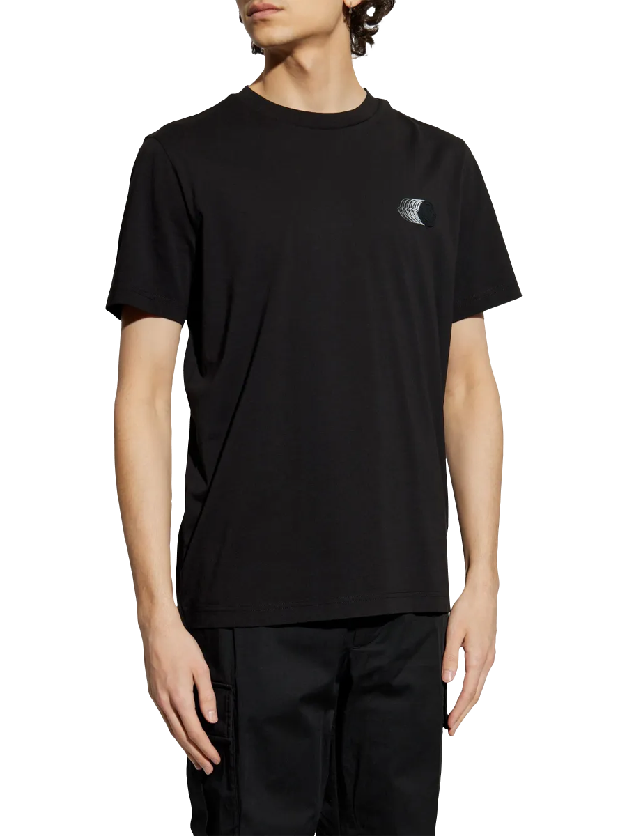 T-Shirt mit Logo Patch