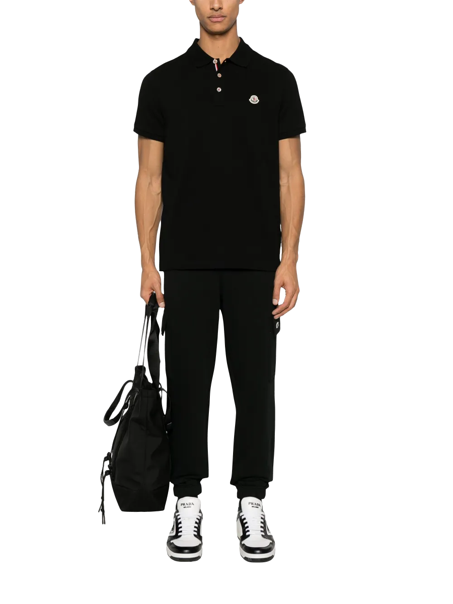 Poloshirt mit Logo-Patch