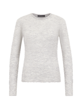 Erma Longsleeve mit Rundhals Alpaka-Mix