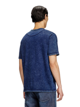 T-Shirt aus Jersey in Denim-Optik