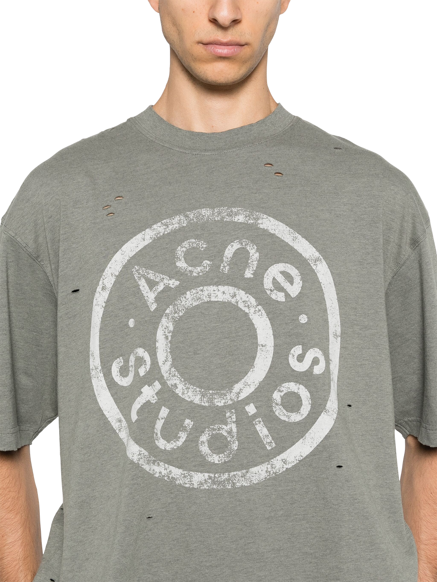 T-Shirt mit Logo-Print