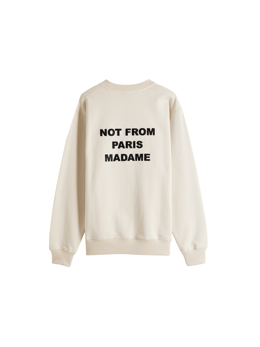 Sweatshirt mit Slogan