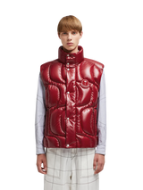 Quilted down vest