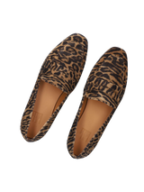 Slipper mit Leoprint