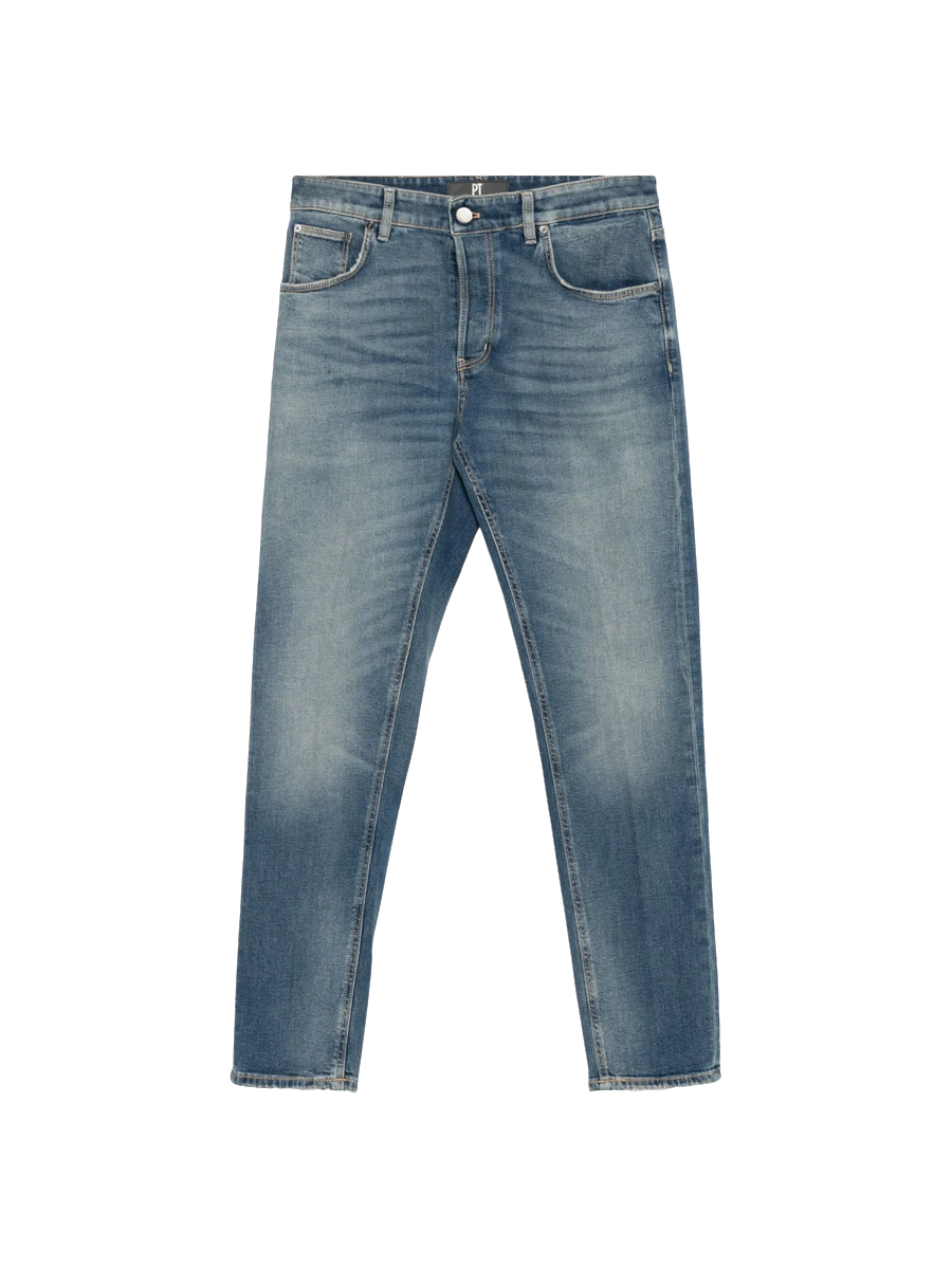 Klassische Tapered-Jeans