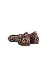 Leo-Print Ballerinas