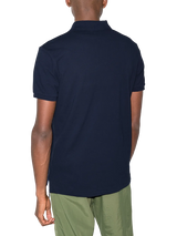 RALPH LAUREN - Klassisches Piqué-Poloshirt in dunkelblau