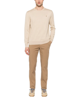 POLO RALPH LAUREN - Slim-Fit Feinstrickpullover in Beige