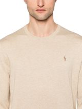POLO RALPH LAUREN - Slim-Fit Feinstrickpullover in Beige