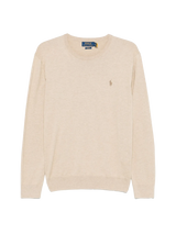 POLO RALPH LAUREN - Slim-Fit Feinstrickpullover in Beige
