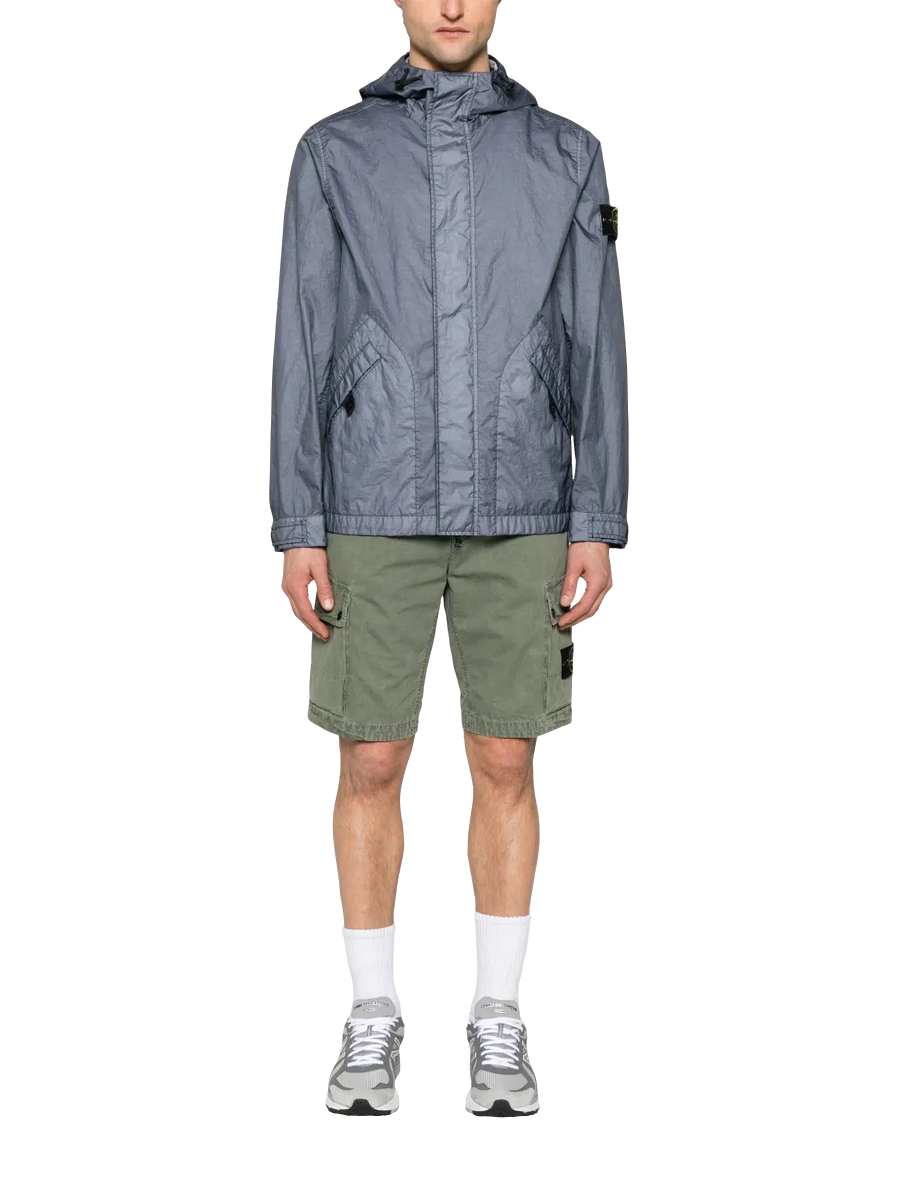 STONE ISLAND - Cargoshorts mit Kompass-Patch