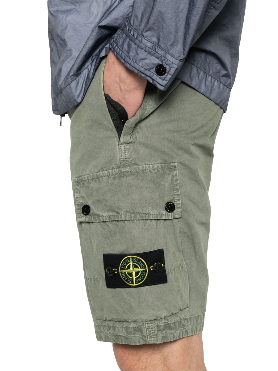 STONE ISLAND - Cargoshorts mit Kompass-Patch