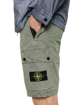 STONE ISLAND - Cargoshorts mit Kompass-Patch