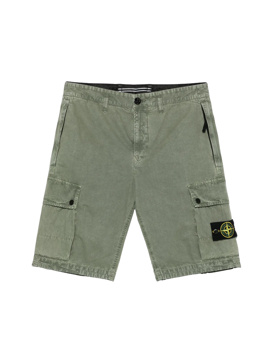 STONE ISLAND - Cargoshorts mit Kompass-Patch