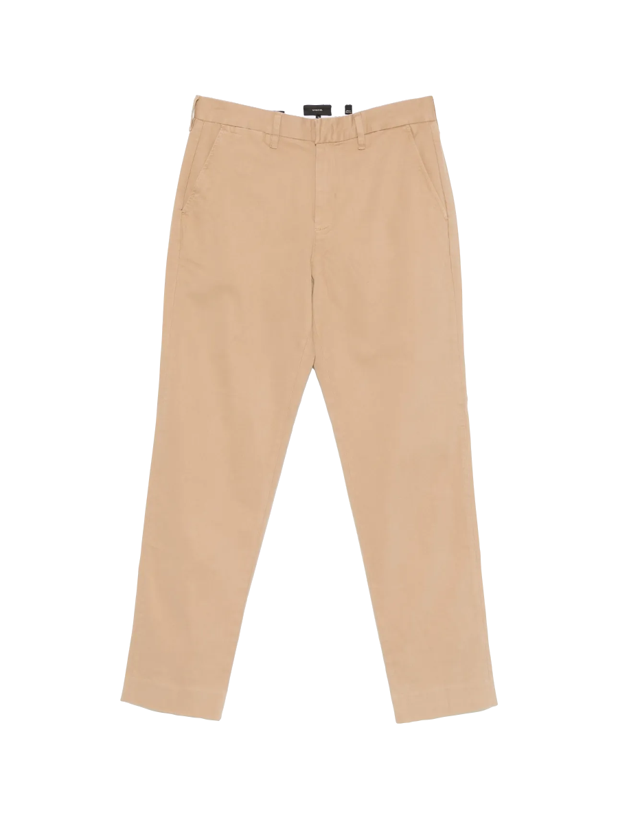 VINCE - Straight-Leg-Hose in Beige