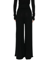 THOM KROM - Hose mit weitem Bein in Schwarz