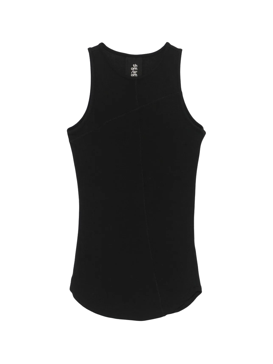 THOM KROM - Jersey-Top in Schwarz 