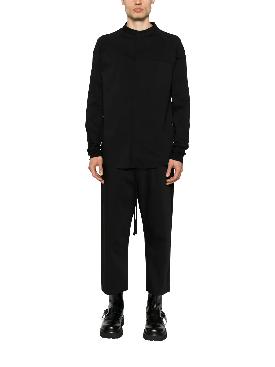 THOM KROM - Langes Hemd in schwarz