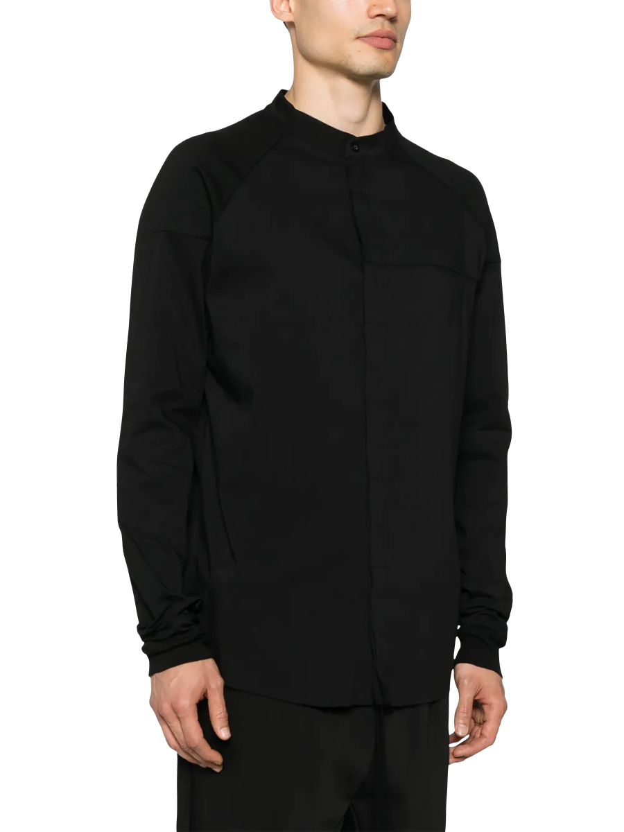 THOM KROM - Langes Hemd in schwarz