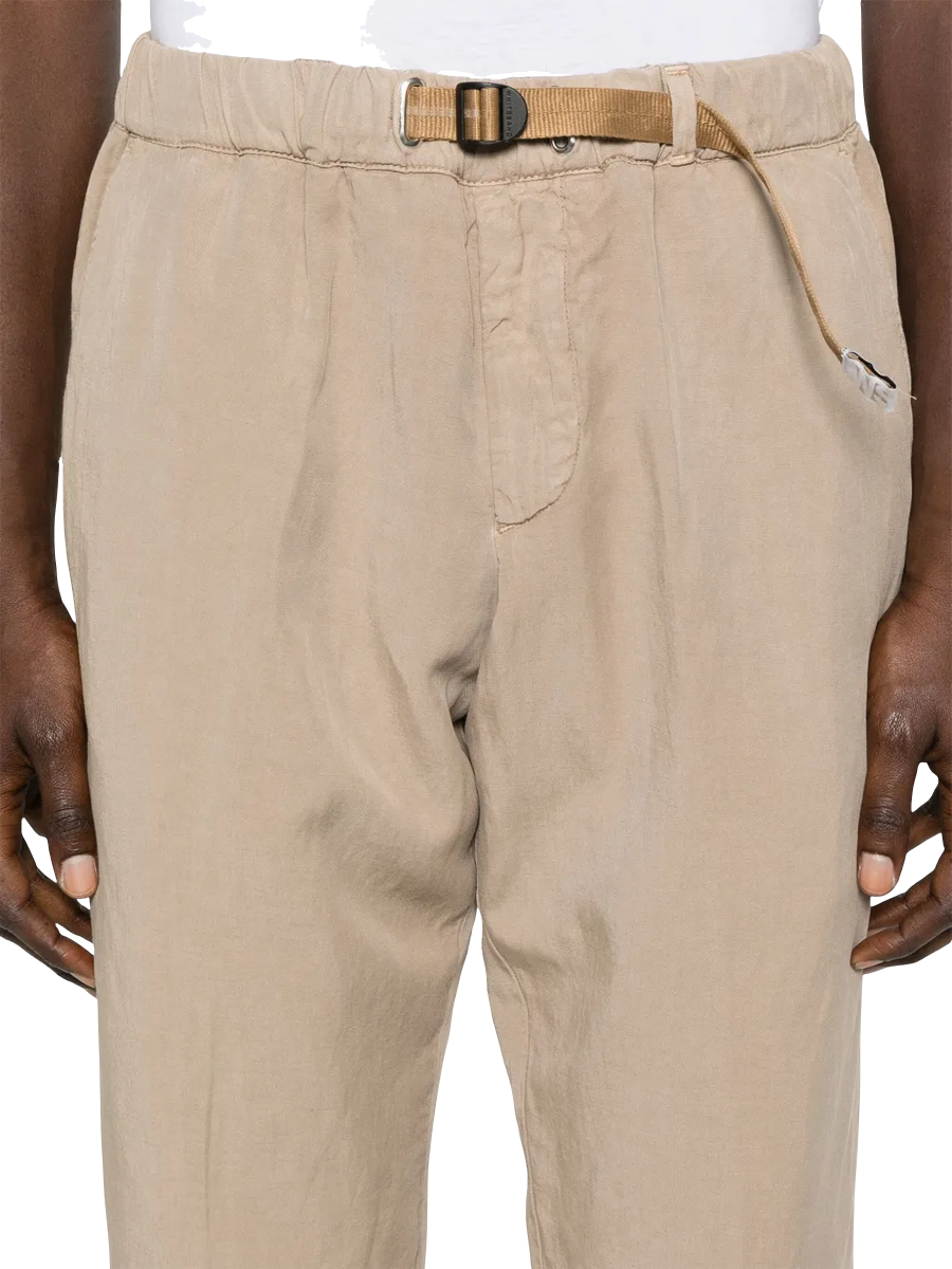 WHITE SAND - Hose mit Gürtel in Beige
