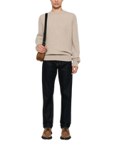 ZEGNA - Klassischer Kaschmirpullover in Beige